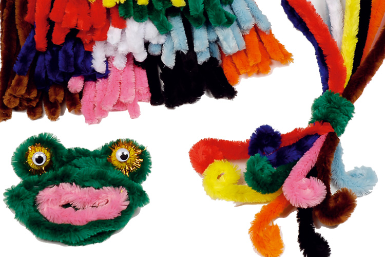 511 Pièces Fil Chenille Et Accessoires DIY - Cure-Pipes, Pompons, Yeux Autocollants - Pour Loisirs Créatifs Enfants