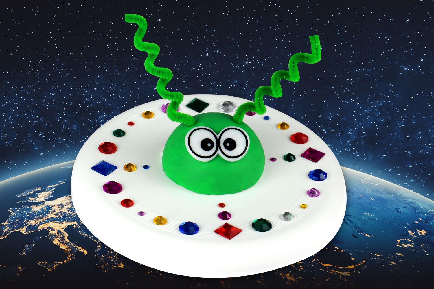 Frisbee de l'espace