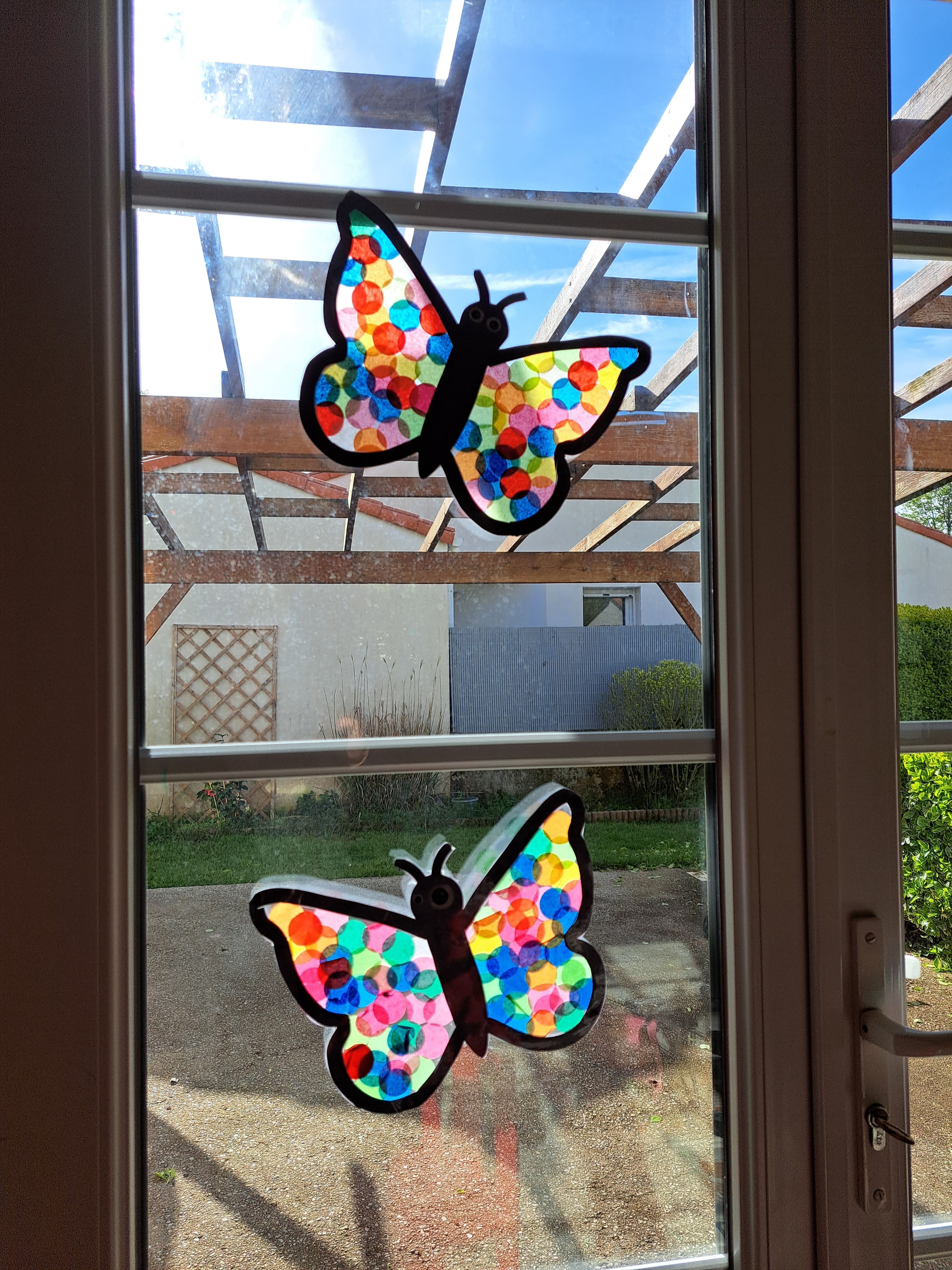 Attrape soleil Papillon et Cristal - BUTTERFLY