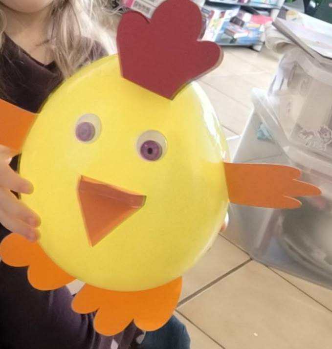 Millarca Ballon poule par Millarca- 10doigts.fr