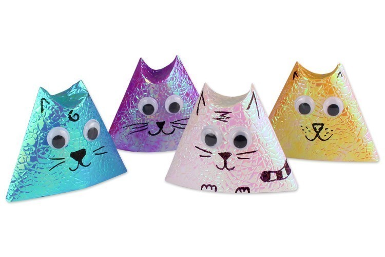 Origami Chat Activites Enfantines 10 Doigts