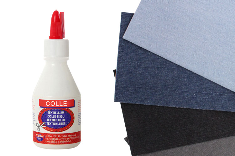 Colle textile