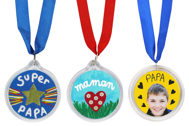 Creation de medaille, Animation pour enfants