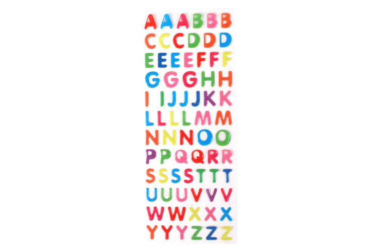 Lettres magnétiques 100 lettres minuscules, multicolores en mousse, 4  couleurs assorties hauteur 5 cm