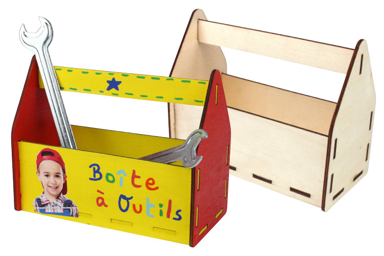 Boîte à outils vide-poche - Objets pratiques pour Papa - 10 Doigts