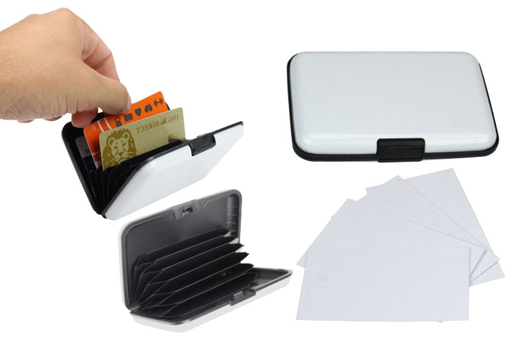 8 Pochettes Porte-Cartes Autocollantes Transparentes, Fabriqué en France, Porte-Cartes adhésifs Protection Plastifiée Multi-Usage