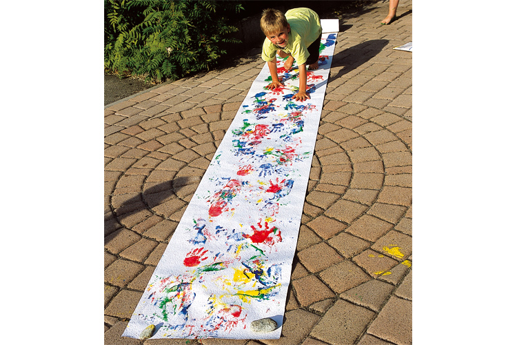 Enfants Dessin Rouleau Coloriage Papier Rouleau Diy Peinture