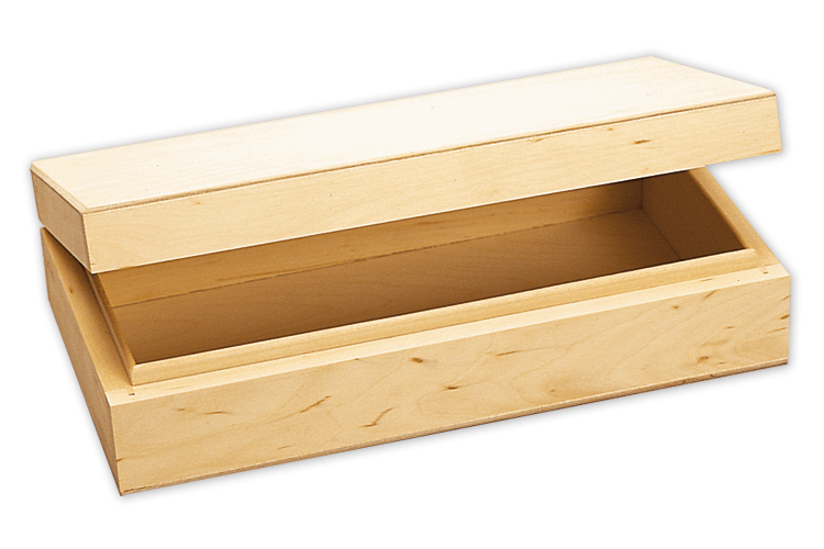 Coffret en bois - 21 x 12 cm - Boîtes en bois - 10 Doigts