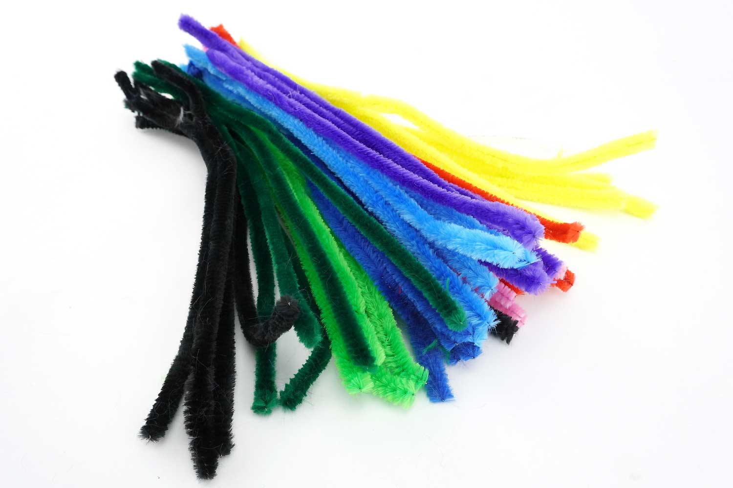 Fil chenille couleurs assorties - 4 mm x 30 cm - 300 pcs - Cdiscount  Beaux-Arts et Loisirs créatifs