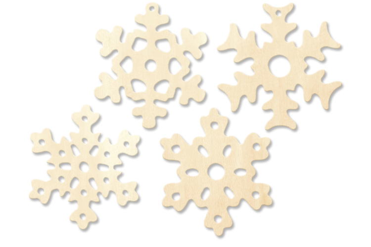 Des flocons de Noël en papier de soie - Inspiration et tutoriels