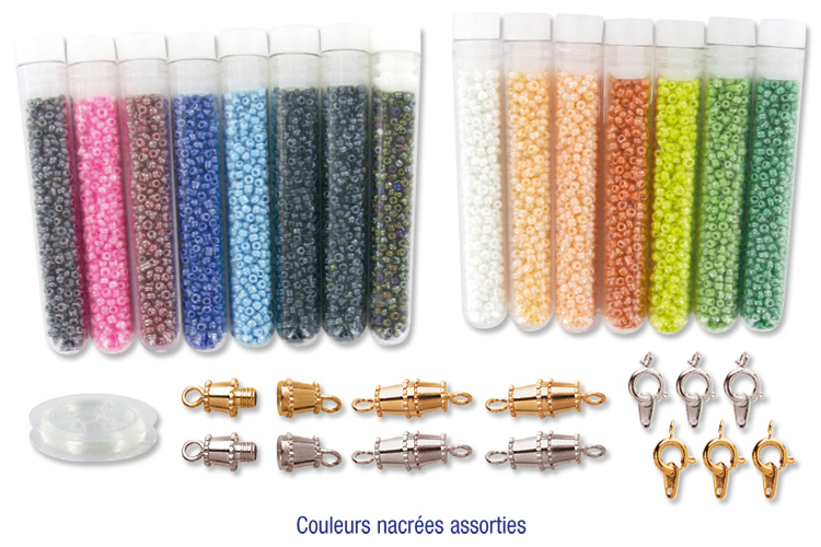 perle de rocaille fil nylon