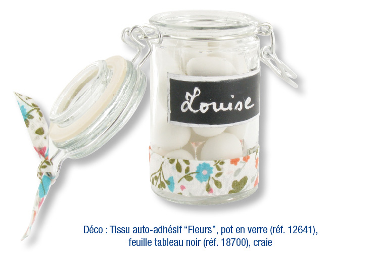 Pots à épices en verre 8.5 cm - 4 pièces - Supports en Verre - 10 Doigts