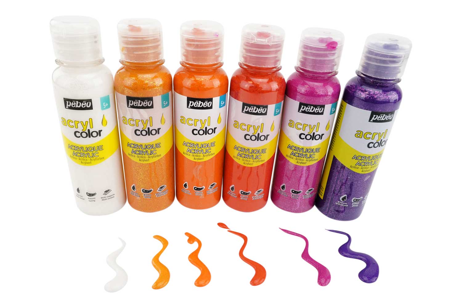 100ml / 8 couleurs Slime Fruit Enfants Double Couleur