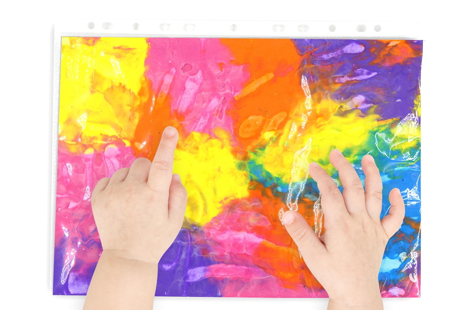 Peinture propre pour bébés et enfants - Tutos Peinture - 10 Doigts