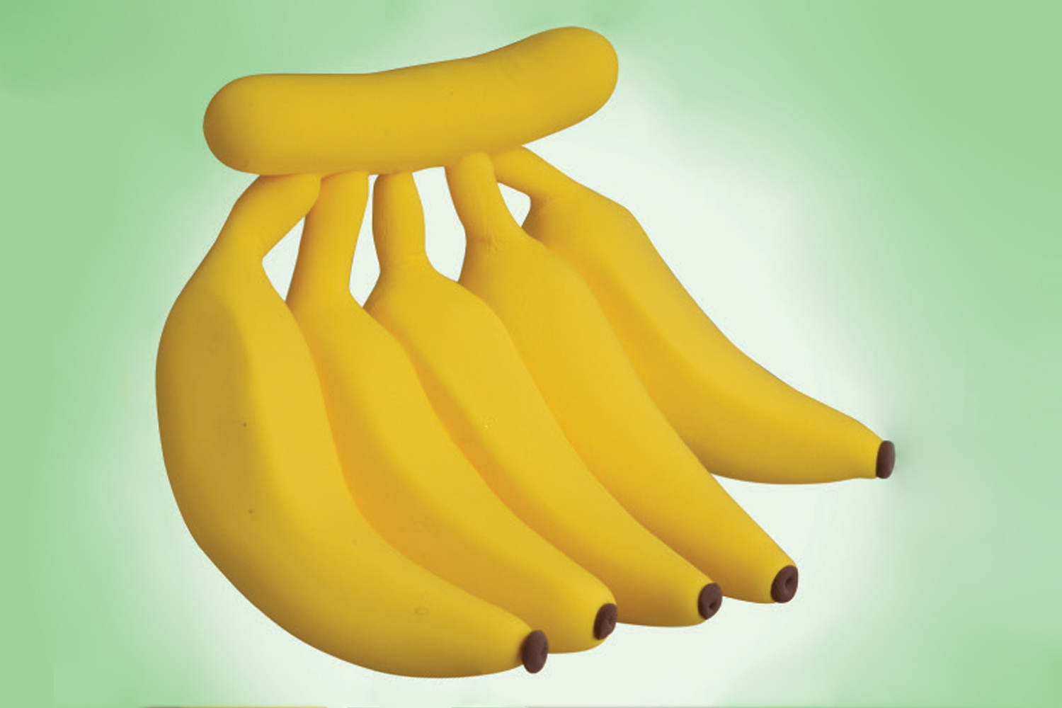 Bananes en pâte à modeler
