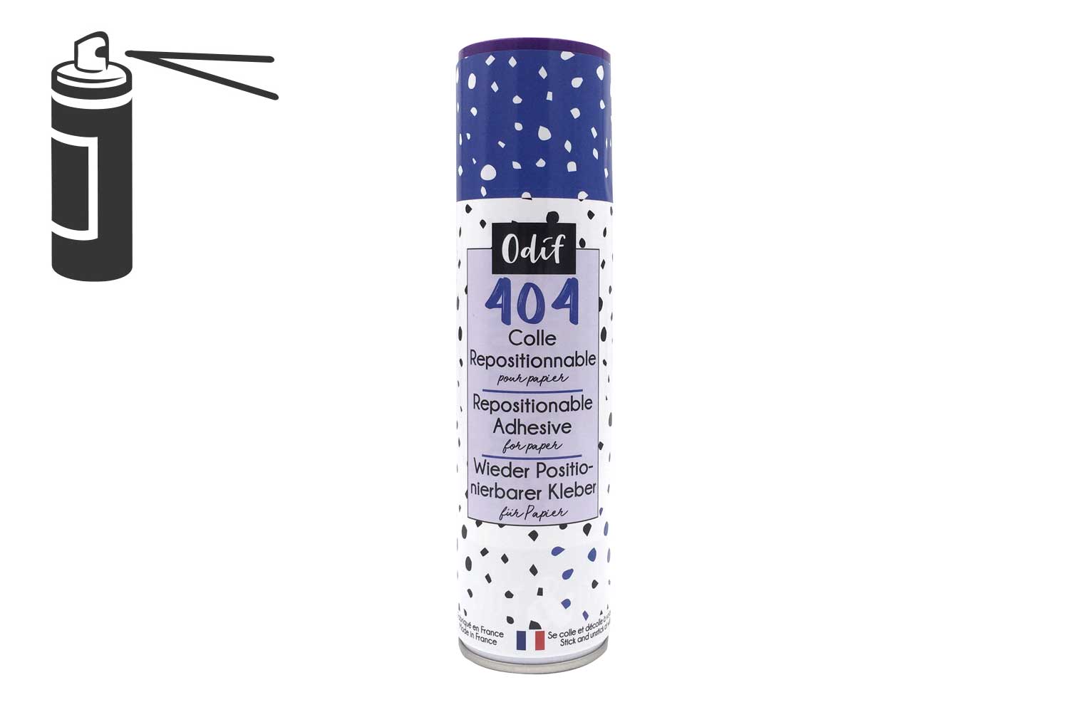 Colle repositionnable spray - 250 ml - Colles en aérosol - 10 Doigts