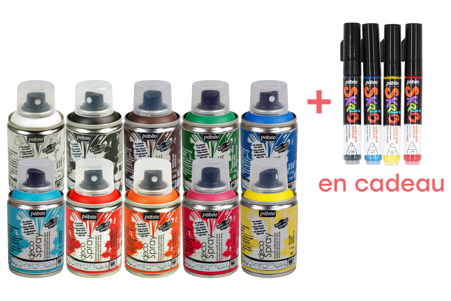 Pébéo - Peinture en Spray pour Textiles 7A Spray - Tissus Naturels