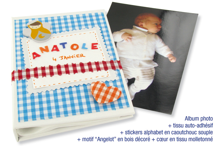 Album photo naissance "Anatole"
