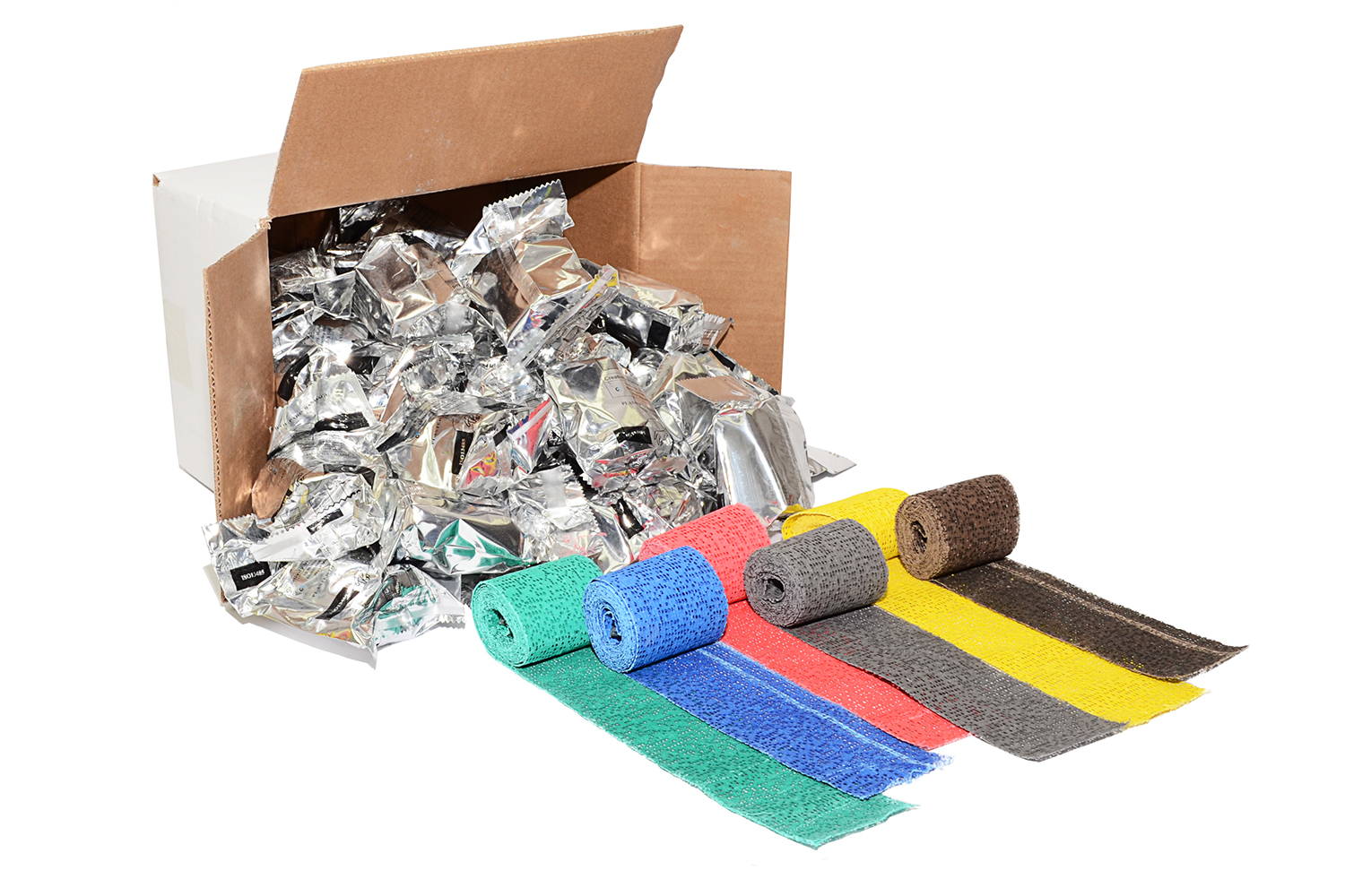 Bandes Plâtrées - Lot De 6 Rouleaux | Plâtre à Modeler Pour Sculpture, Moulage & DIY