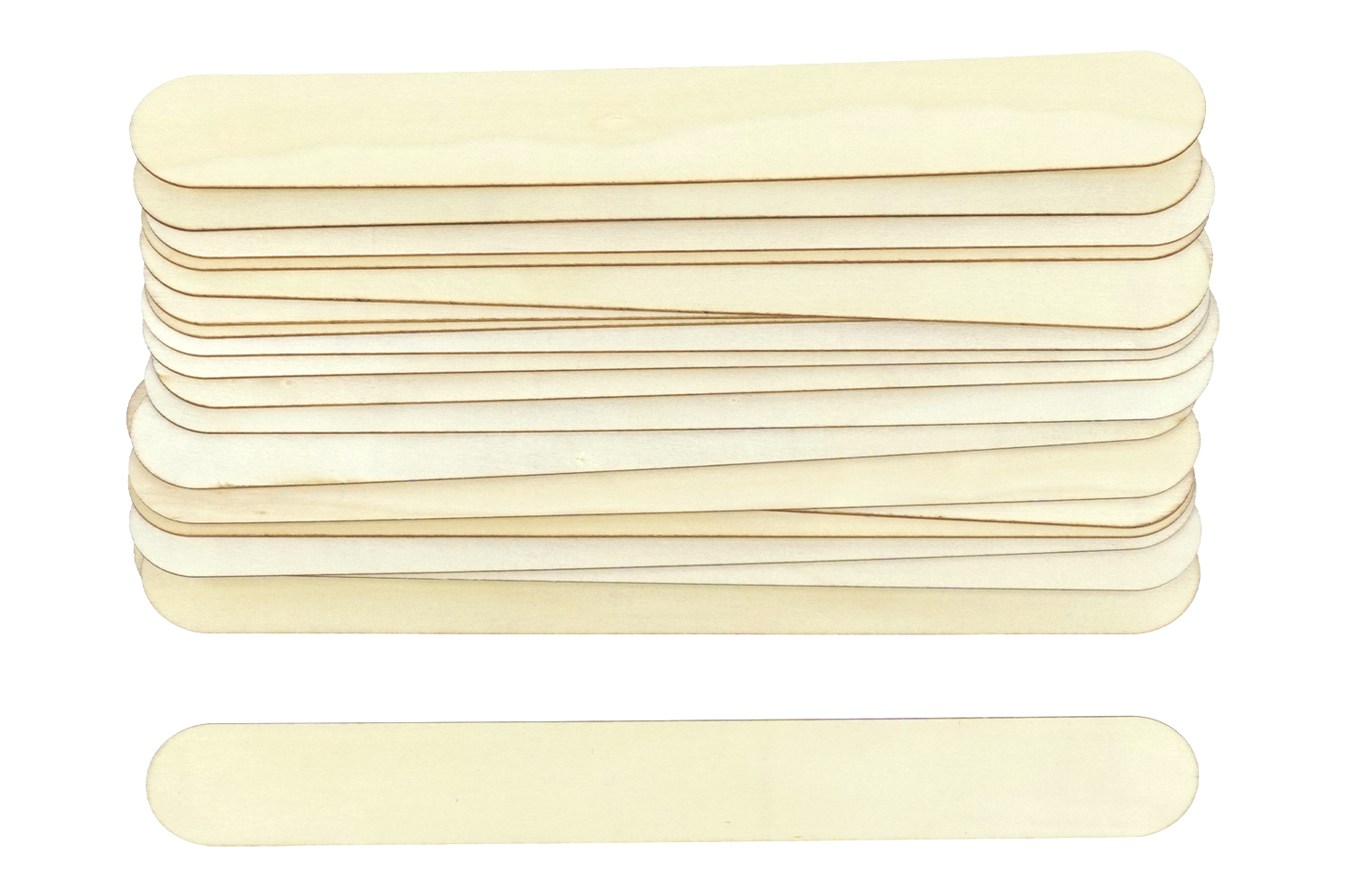 HERCHR 10pcs Bâtonnets de Bois, Bâtons en Bois,bâtons de travaux