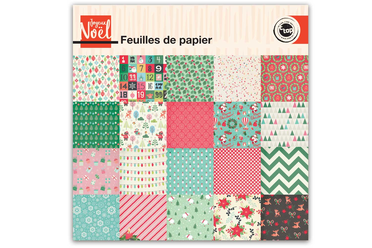 Weidebach® SANTA CLAUS Lot de 10 cartes de Noël format A5 + 20 enveloppes  marron en papier kraft kraft pour Noël avec motif Santa CLAUS