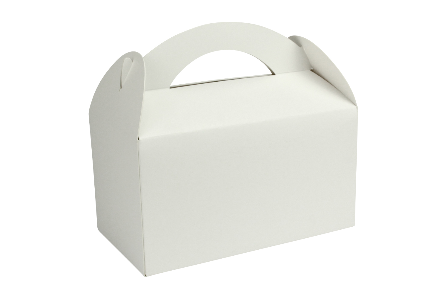 Boîtes à goûter en carton blanc - 6 pièces - Boîtes en carton - 10