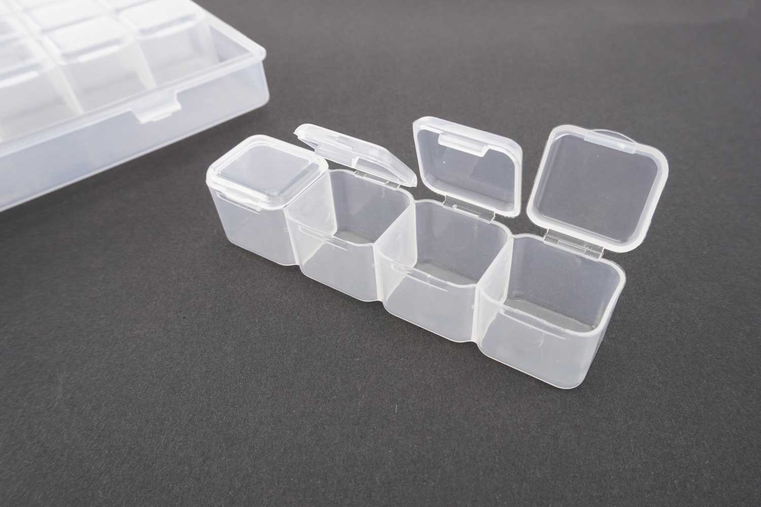 Boîte de rangement transparente pour Puzzle, boîte de rangement