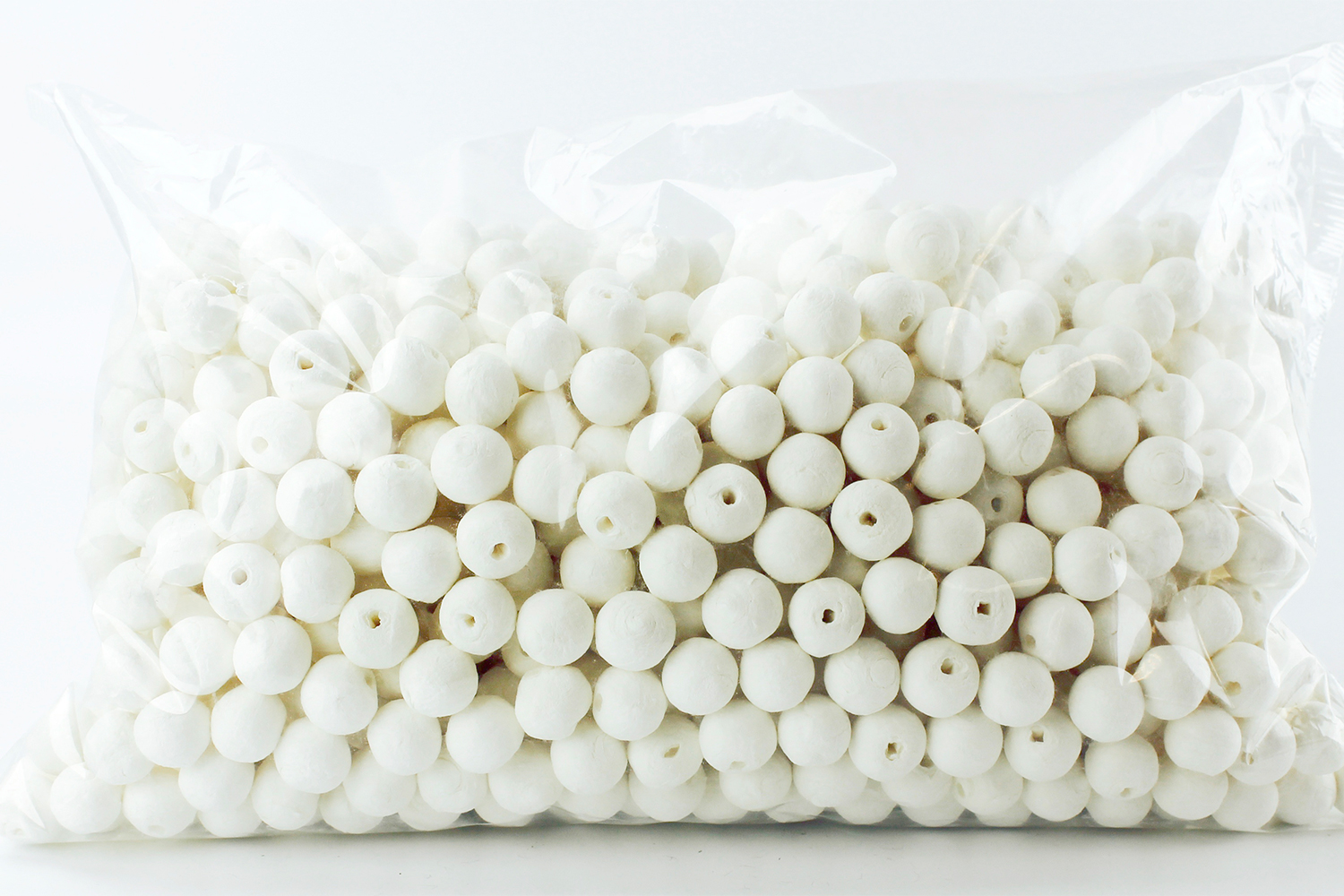 Boules en cellulose blanche - 200 pièces - Boules cellulose - 10 ...