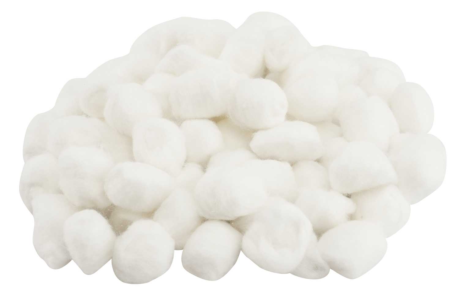 Boules de Coton Blanc