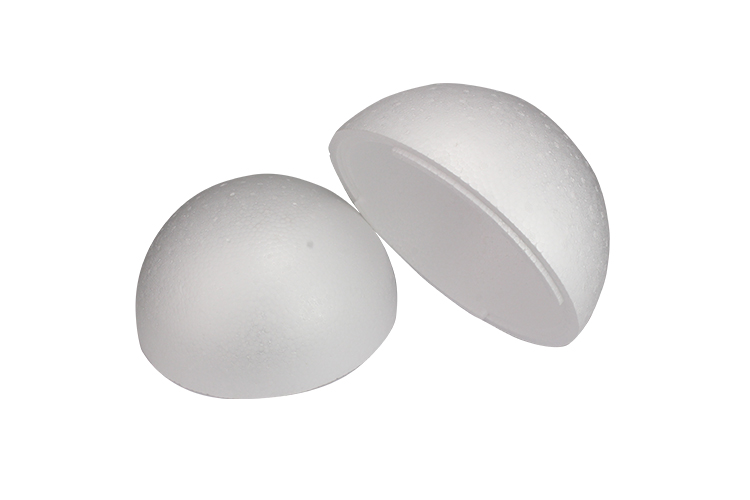 Boule polystyrène en 2 parties emboîtables - Boules en polystyrène - 10  Doigts