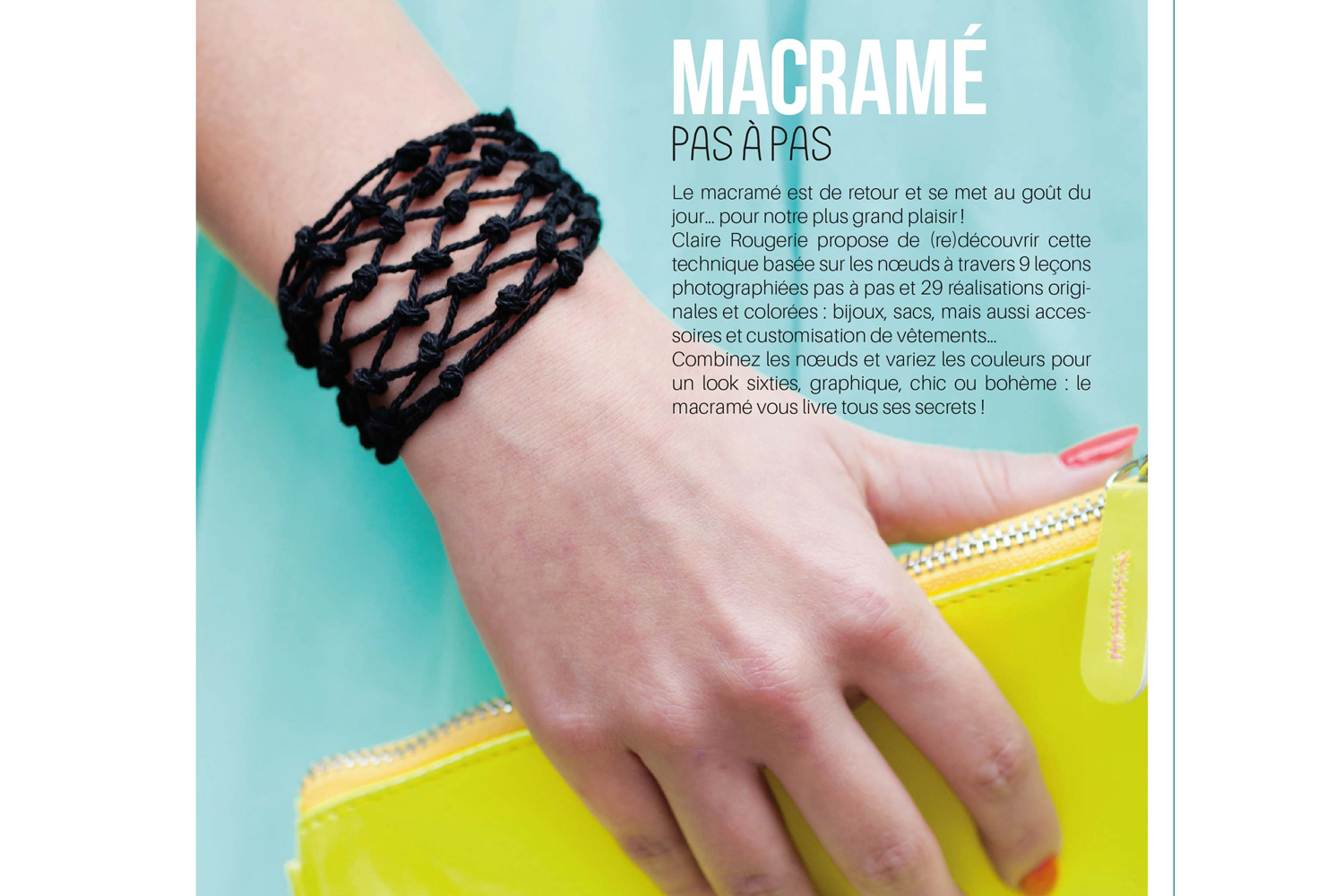 Livre : Macramé pas à pas - Livres bijoux - 10 Doigts