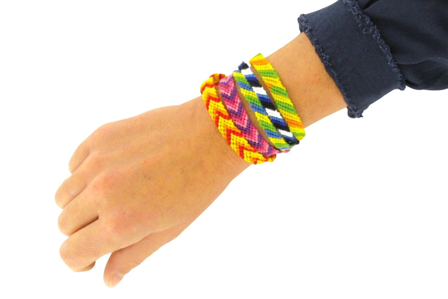 Activités manuelles pour enfant - Kit création de bracelets brésiliens