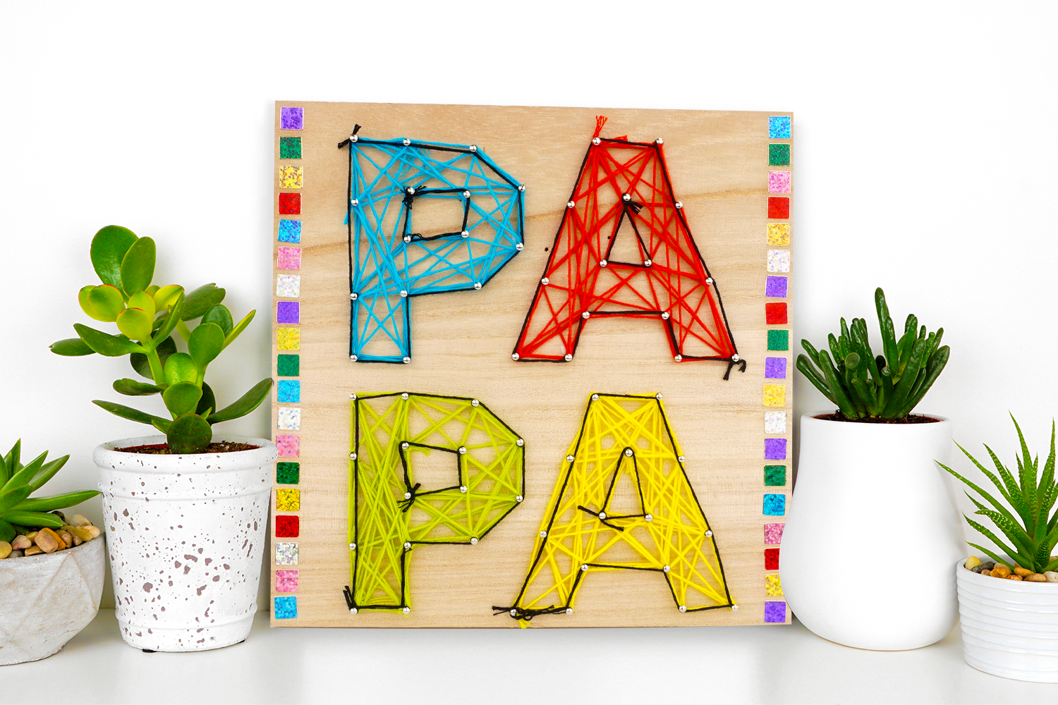 String art pour la fête des pères