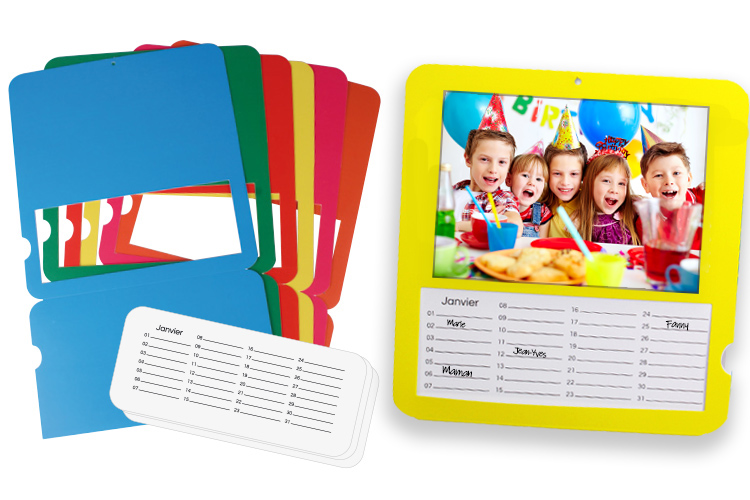 Calendriers D Anniversaires A Decorer Lot De 6