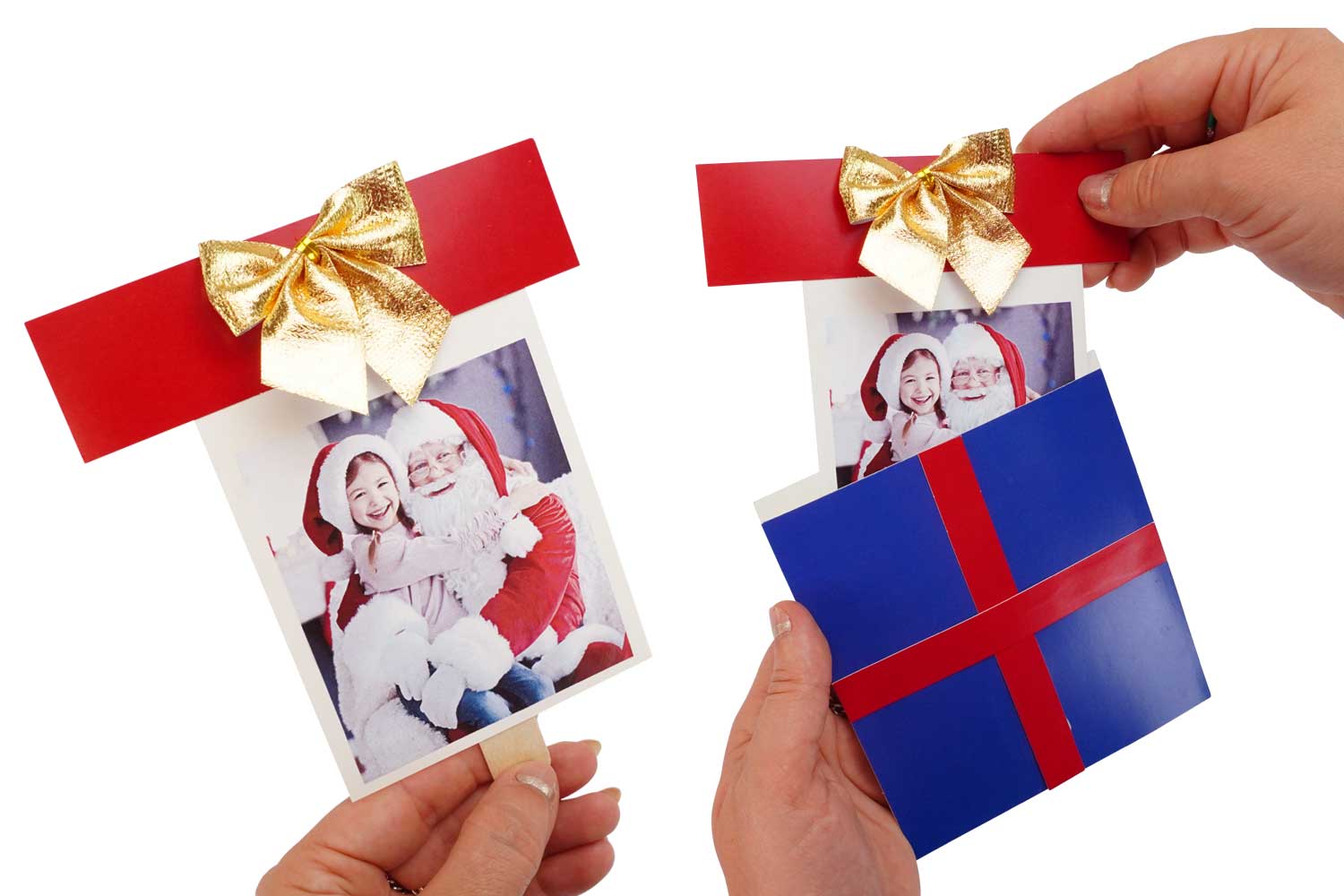 Carte surprise originale personnalisable, anniversaire, cadeau noel