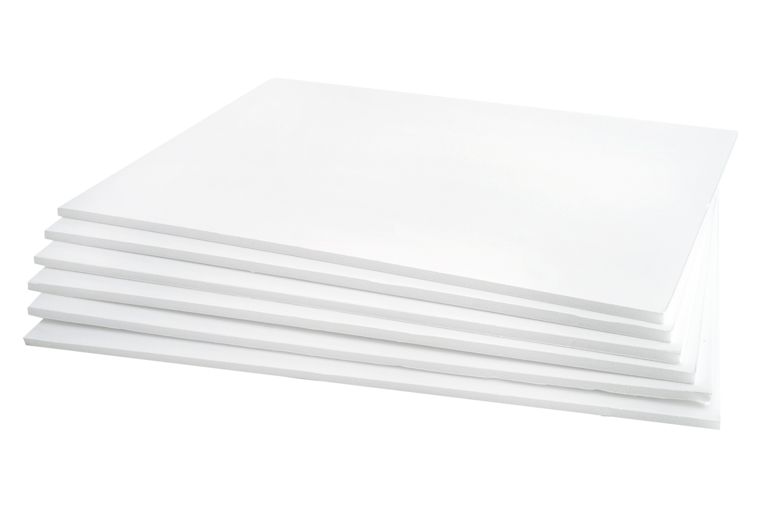 Carton plume A4 blanc - 3 mm - 1 planche - Carton plume - Creavea