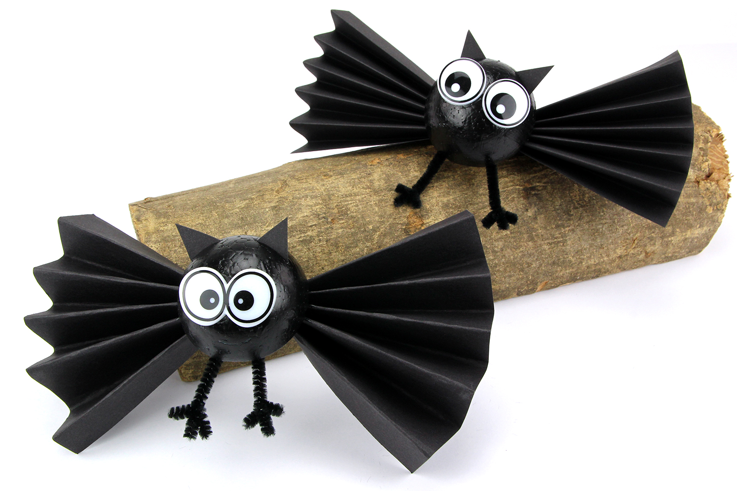 Chauve-souris d'Halloween - Tutos Halloween - 10 Doigts