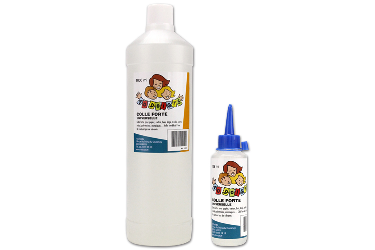 Colle vinylique pour bricolage, liquide, sans solvant, 1 litre