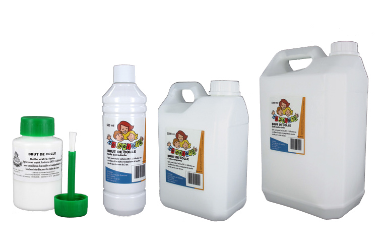 Colle vinylique pour bricolage, liquide, sans solvant, 1 litre