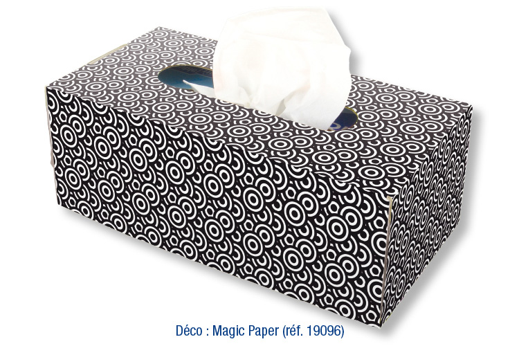Couvre-boite à mouchoirs en carton fort blanc - Tutos Fête des Mères - 10  Doigts