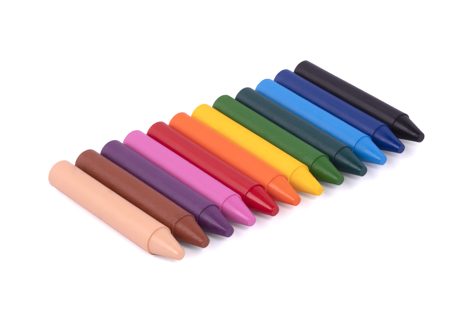 Maxi crayons cire ultra résistants - Crayons cire - 10 Doigts