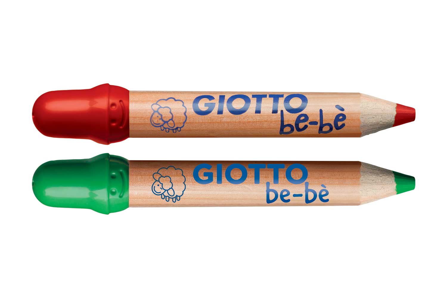 Giotto Etui de 12 crayons maxi Bébé + 1 taille crayon - prix pas