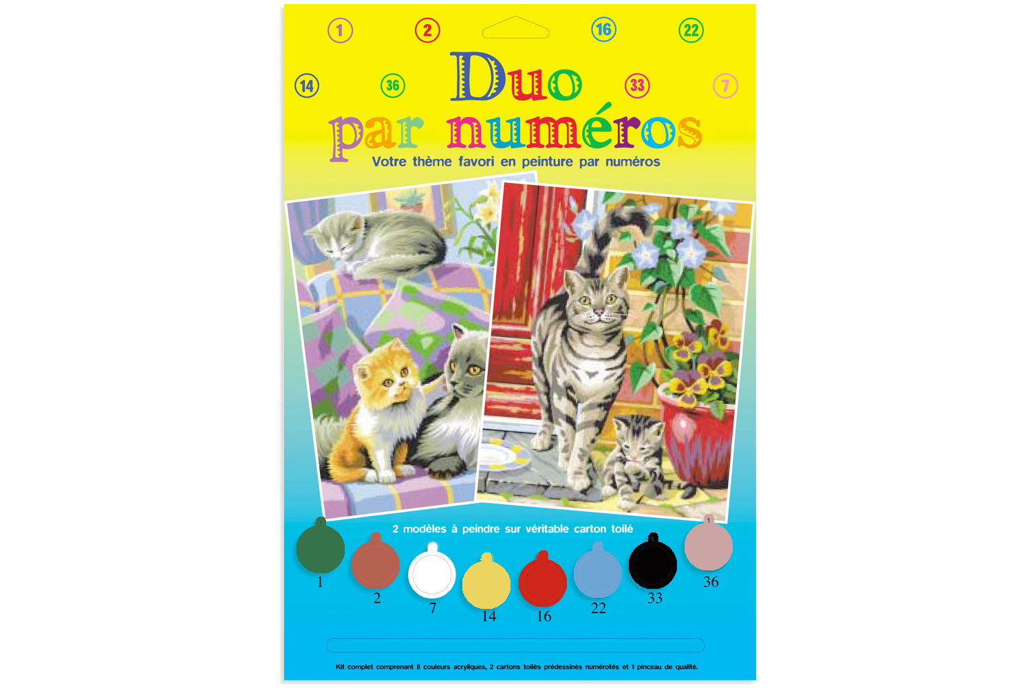 Peinture Au Numero Chats Set De 2 Tableaux Peinture Par Numeros 10 Doigts Peinture Au Numero Chats Set De 2 Tableaux Peinture Par Numeros 10 Doigts