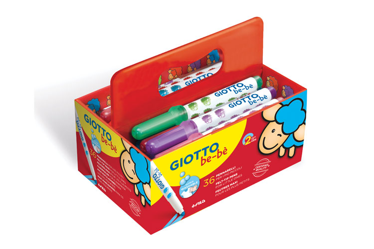 Crayons de couleur Giotto - A partir de 2 ans - Crayons de couleur - 10  Doigts