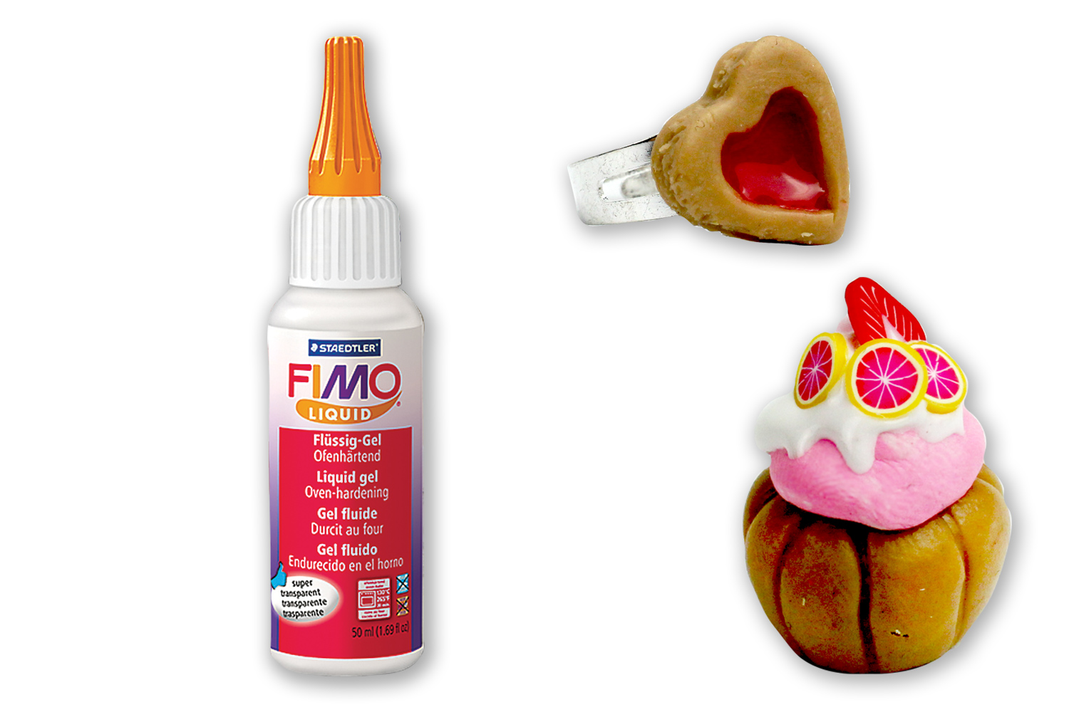 Gel Fimo liquide 50 ml Décorations Fimo 10 Doigts