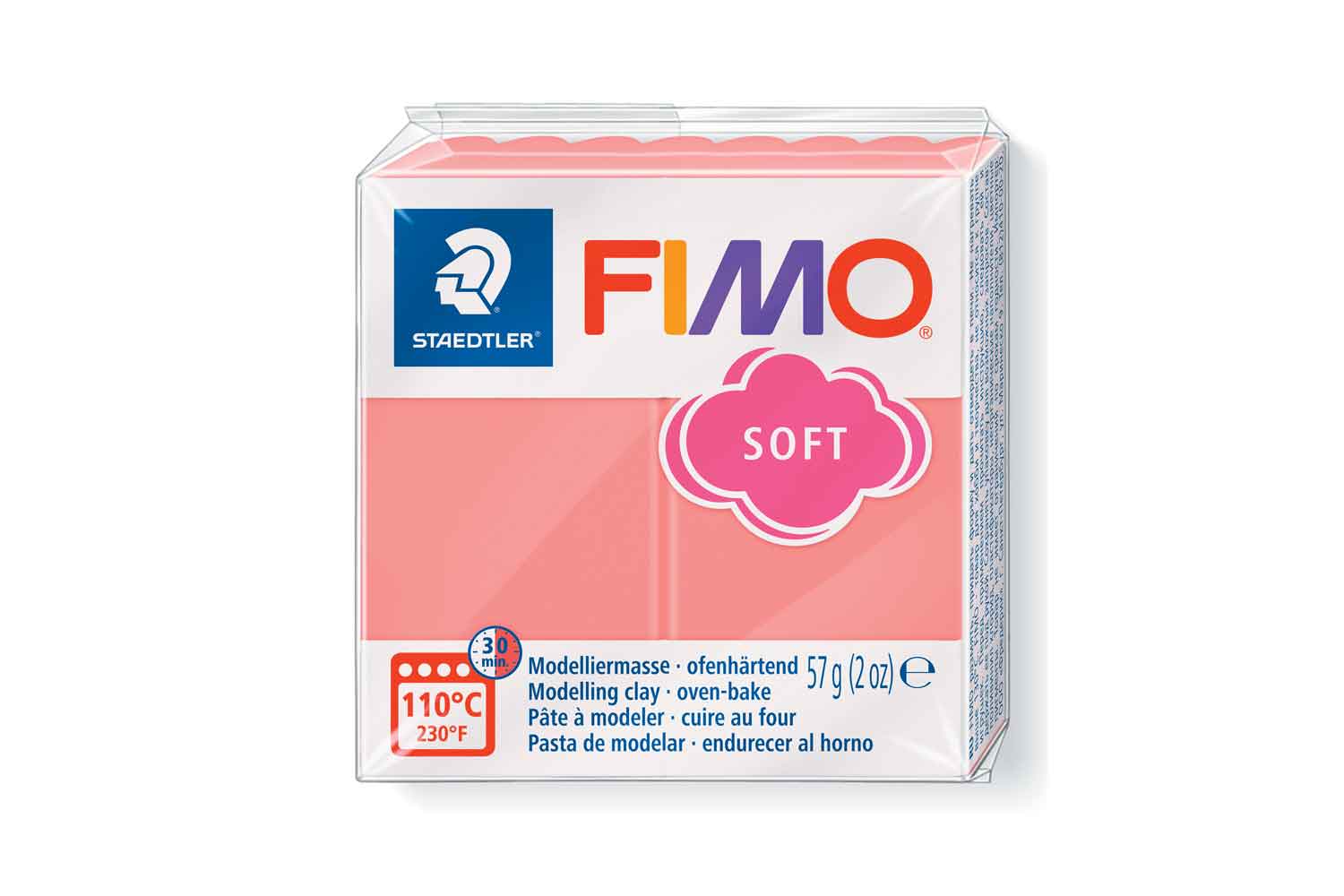 Pâte Fimo Soft Blanc 0  Loisirs créatifs et modelage