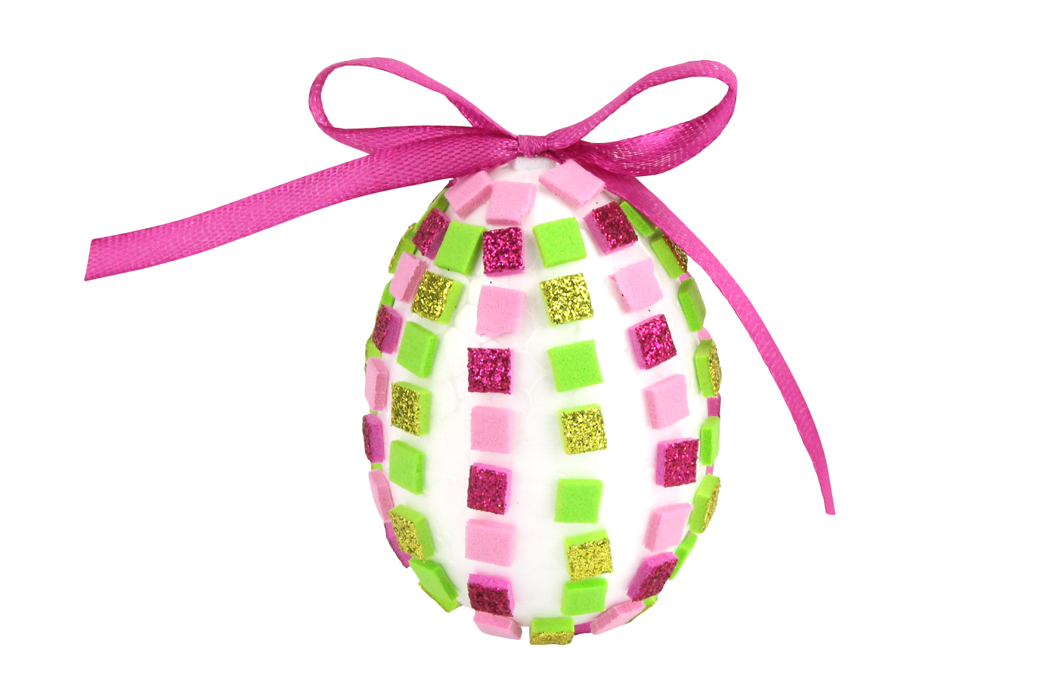 Kit 6 œufs à décorer en mosaiques - Kits créatifs Pâques - 10 Doigts
