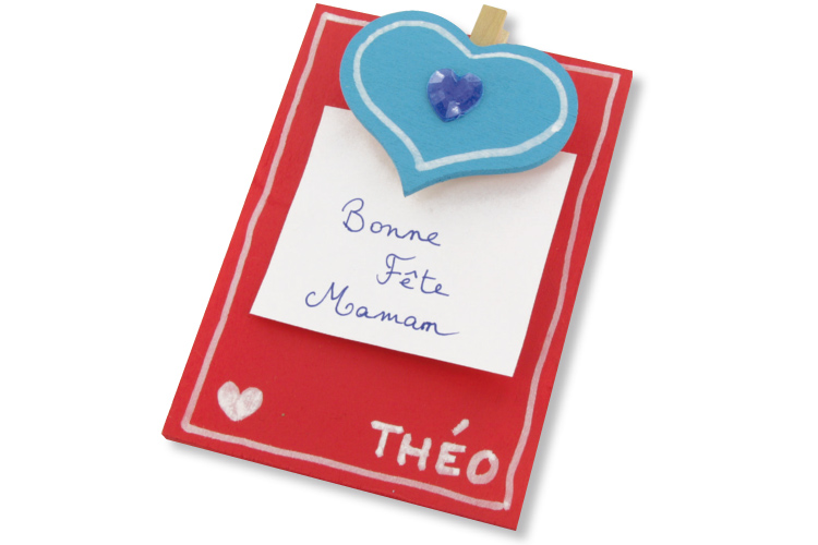 Le mémo coeur aimanté