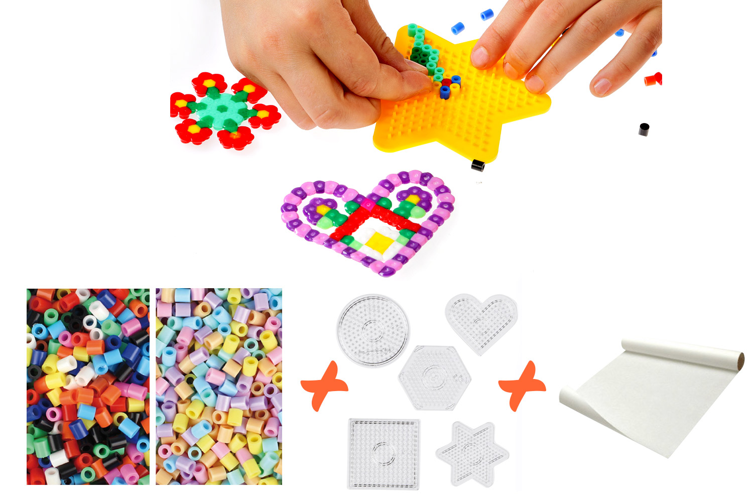 Perles à repasser - Kit complet pour activité - Kits clés en main - 10  Doigts