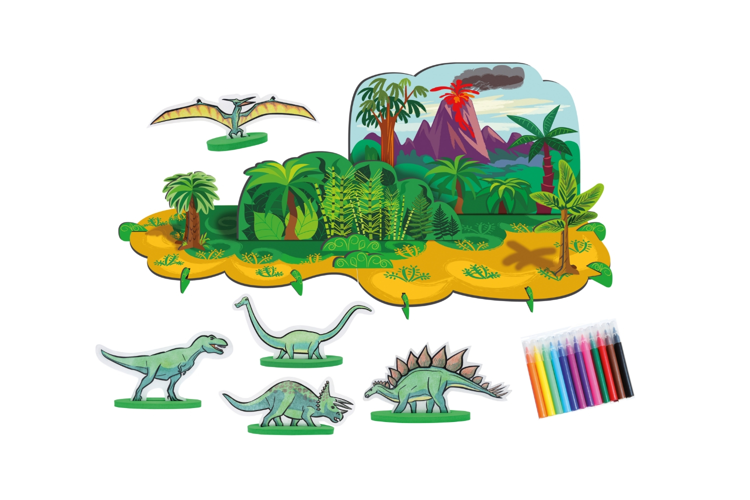 Acheter Coffret peinture magique à l'eau dinosaures